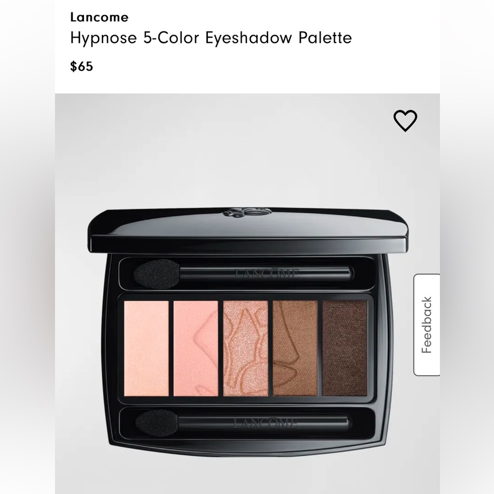 Lancome hypnose eyeshadow palette 01 French Nude NIB